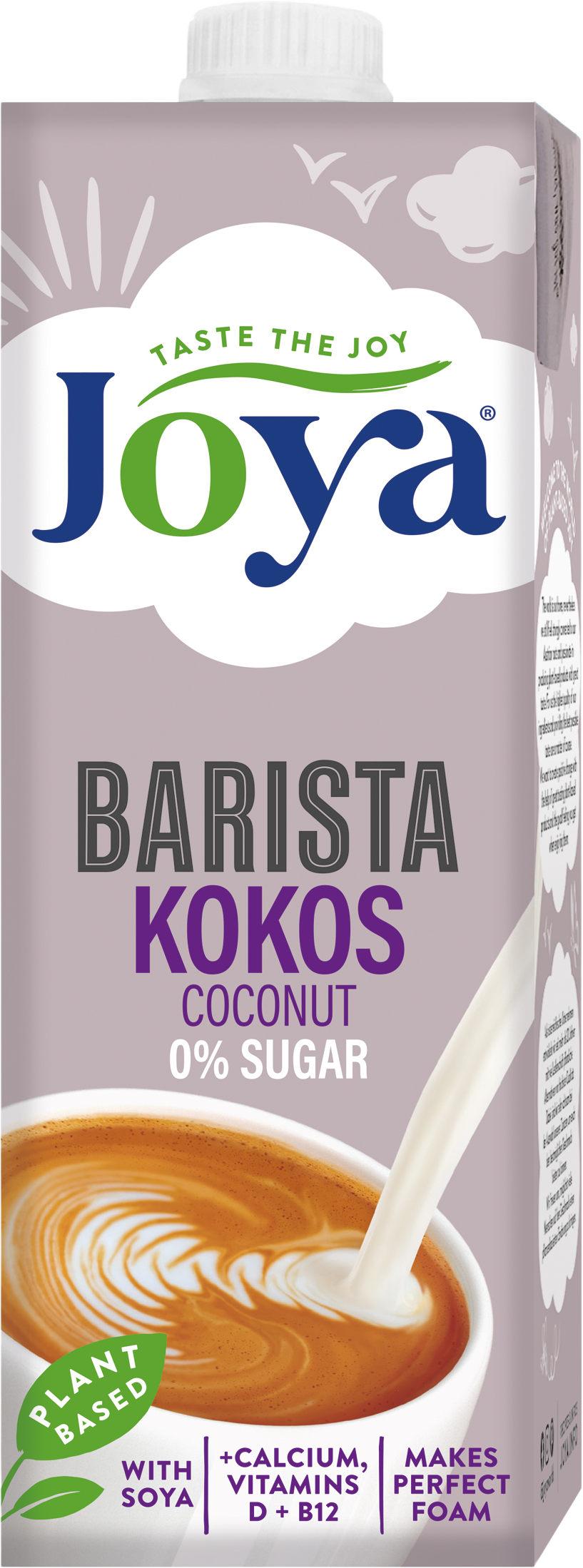 Joya Barista Kokosový nápoj bez cukru 1 l
