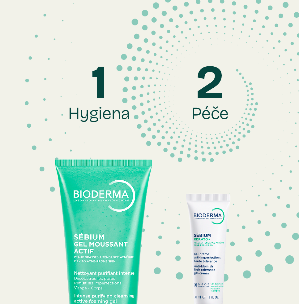Bioderma Sébium Kerato+ gel-krém na akné s vysokou tolerancí 30 ml