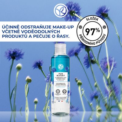 Yves Rocher Expresní odličovač na oči s chrpou 200 ml
