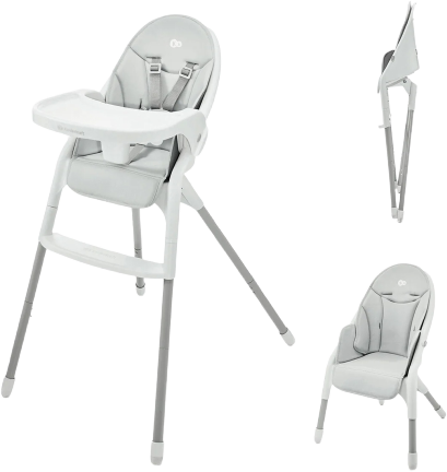 Kinderkraft Židlička jídelní Dinnly 2v1 Grey