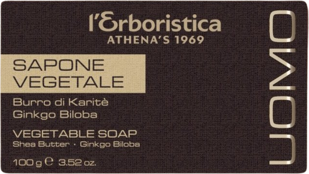 Erboristica UOMO Tuhé mýdlo pro muže parfemované 100 g
