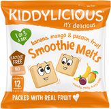 Kiddylicious Ovocné polštářky z banánu, manga a marakuji 6 g