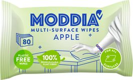Moddia Vlhčené úklidové ubrousky jablko 80 ks