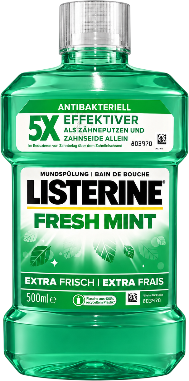 Listerine Fresh Mint ústní voda 500 ml