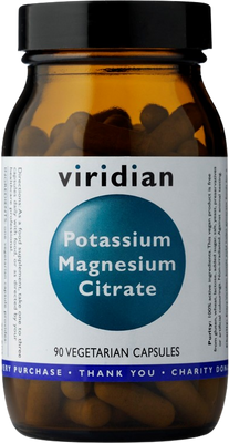 Viridian Potassium Magnesium Citrate 90 kapslí