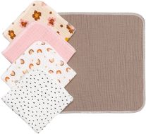 T-Tomi BIO Mušelínové ubrousky GIRL 5 ks