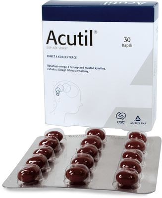 Acutil Paměť a koncentrace 30 kapslí