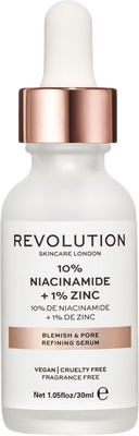 Revolution Blemish and Pore Refining Serum - 10% Niacinamide + 1% Zinc sérum 30 ml