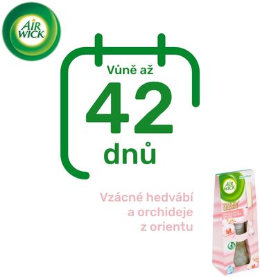 Airwick Vonné tyčinky Vzácné hedvábí a orchideje z orientu 25 ml