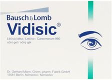 Vidisic gel oční 3 x 10 g