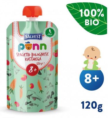 Salvest Põnn BIO Boloňské špagety 120 g