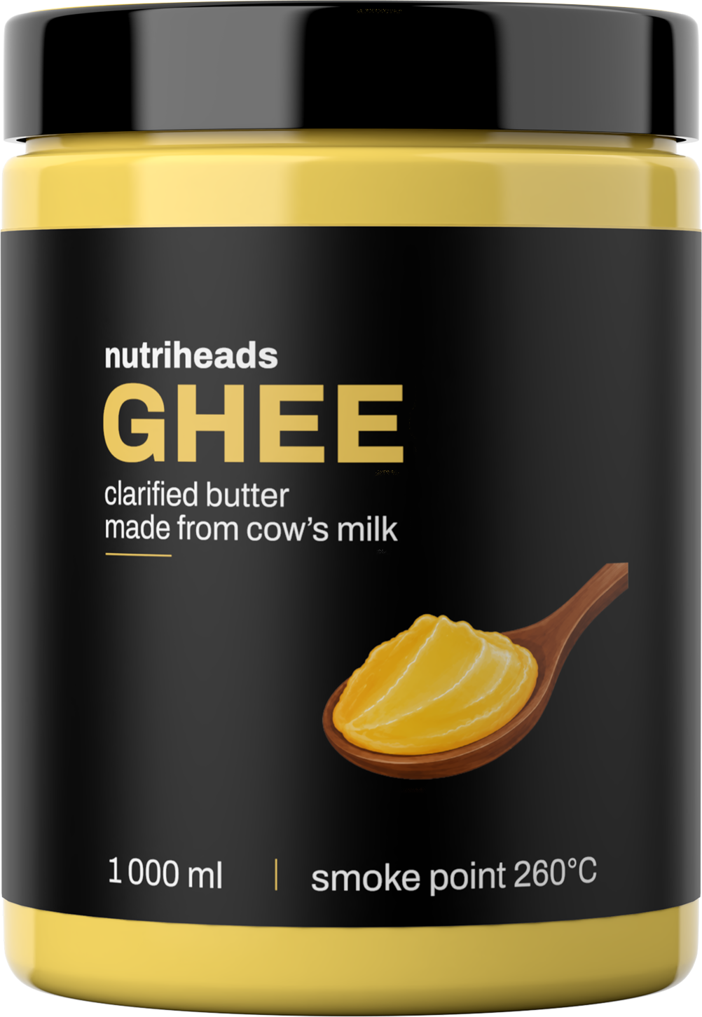Nutriheads Ghee přepuštěné máslo 1000 ml