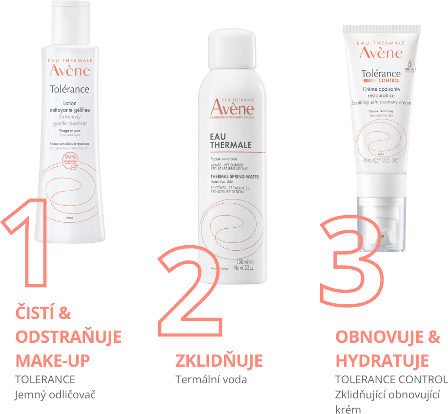 Avène Tolérance Control Zklidňující obnovující krém 40 ml