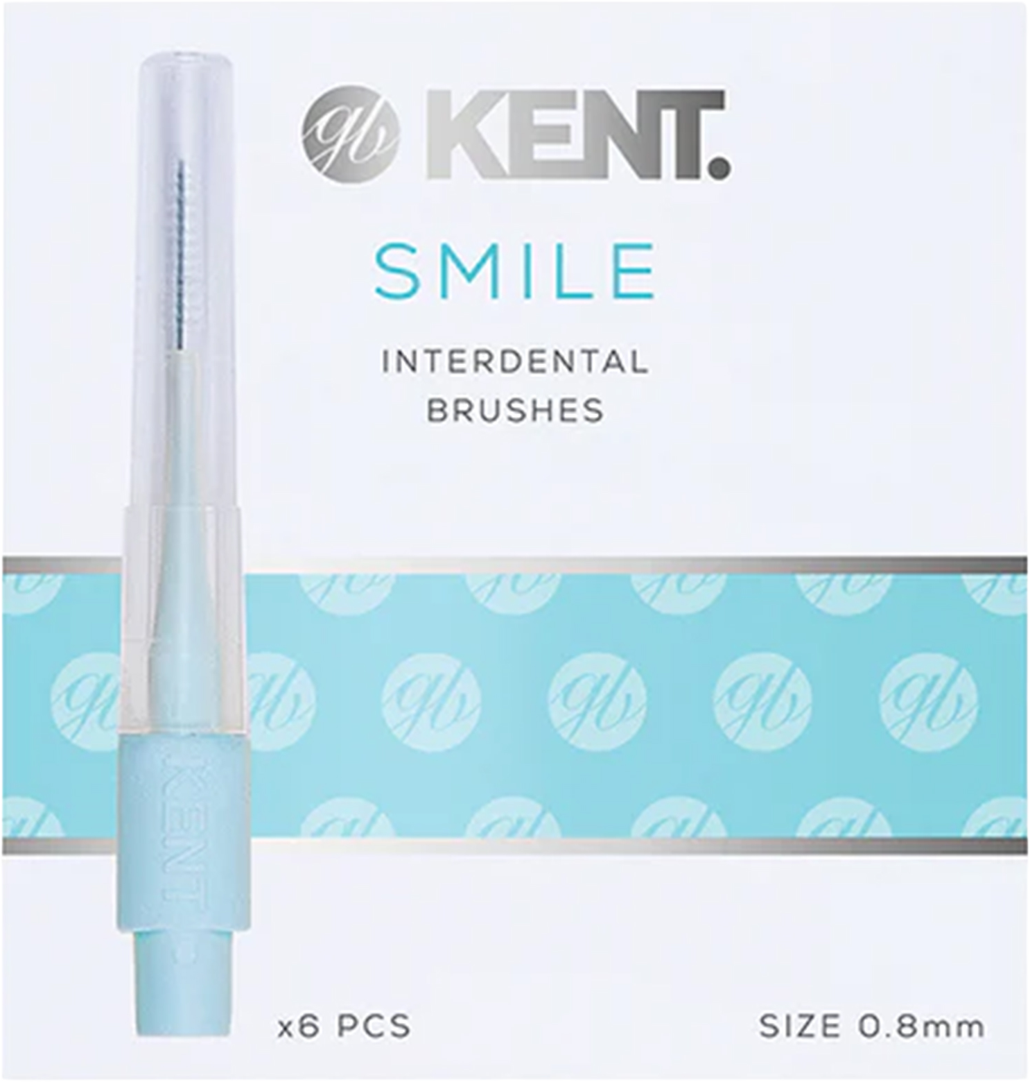 GB Kent & Sons Plc Mezizubní kartáčky SMILE 0,8 mm, 6 ks