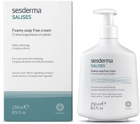 Sesderma SALISES Pěnivý krém bez mýdla 250 ml
