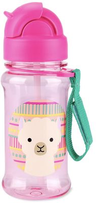 Skip Hop Zoo tritan Láhev s brčkem Llama 12m+, 355 ml
