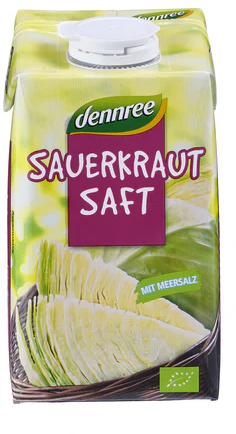 Dennree Šťáva z kysaného zelí BIO 500 ml