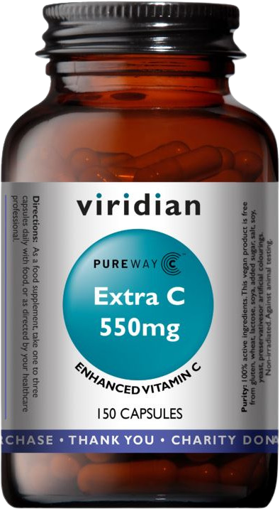 Viridian Extra C 550 mg 150 kapslí