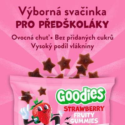 Goodies Jahodoví gumídci 17 g