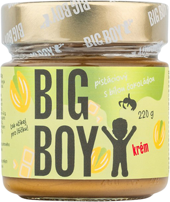 Big Boy Pistácie s bílou čokoládou 220 g