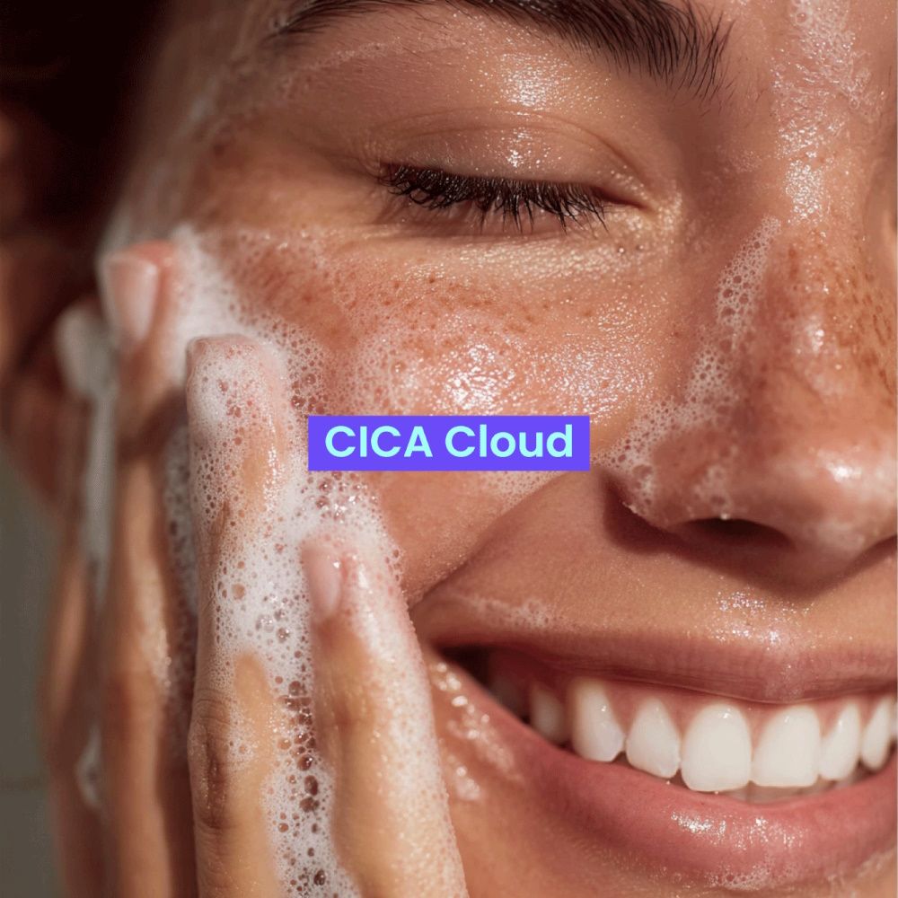 Erboristica Everby Cica Cloud Hydratační čisticí pěna na obličej s centellou 150 ml
