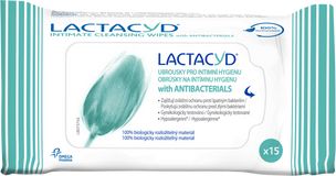 Lactacyd Ubrousky Antibakteriální 15 ks