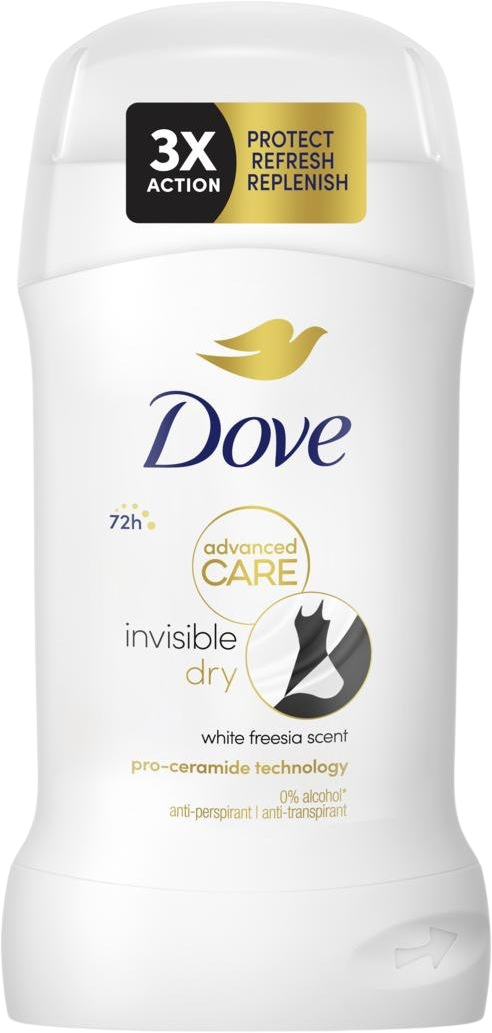 Dove Advanced Care Invisible Dry tuhý antiperspirant 50 ml