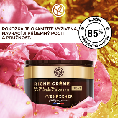Yves Rocher Noční péče proti vráskám Riche Créme 50 ml