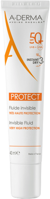 A-Derma Protect Transparetní fluid SPF50+ 40 ml