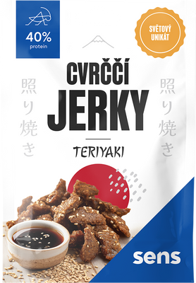 Sens Cvrččí Jerky - Teriyaki 25 g