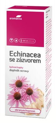 Echinacea se zázvorem bylinkové kapky 100 ml