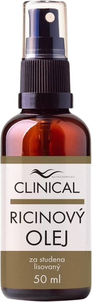 Clinical Ricinový olej za studena lisovaný 50 ml