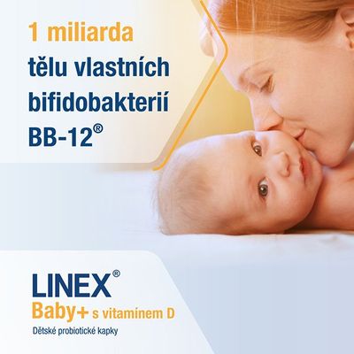 Linex Baby + s vitamínem D 8 ml