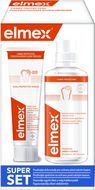 Elmex Caries Protection Super set Zubní pasta 75 ml + ústní voda 400 ml