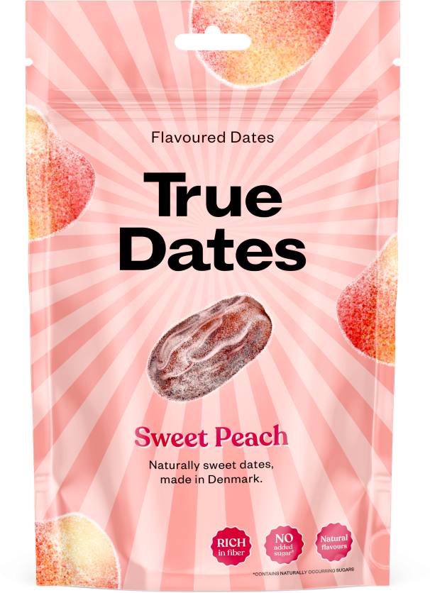 True Dates Datle s příchutí broskve 100 g