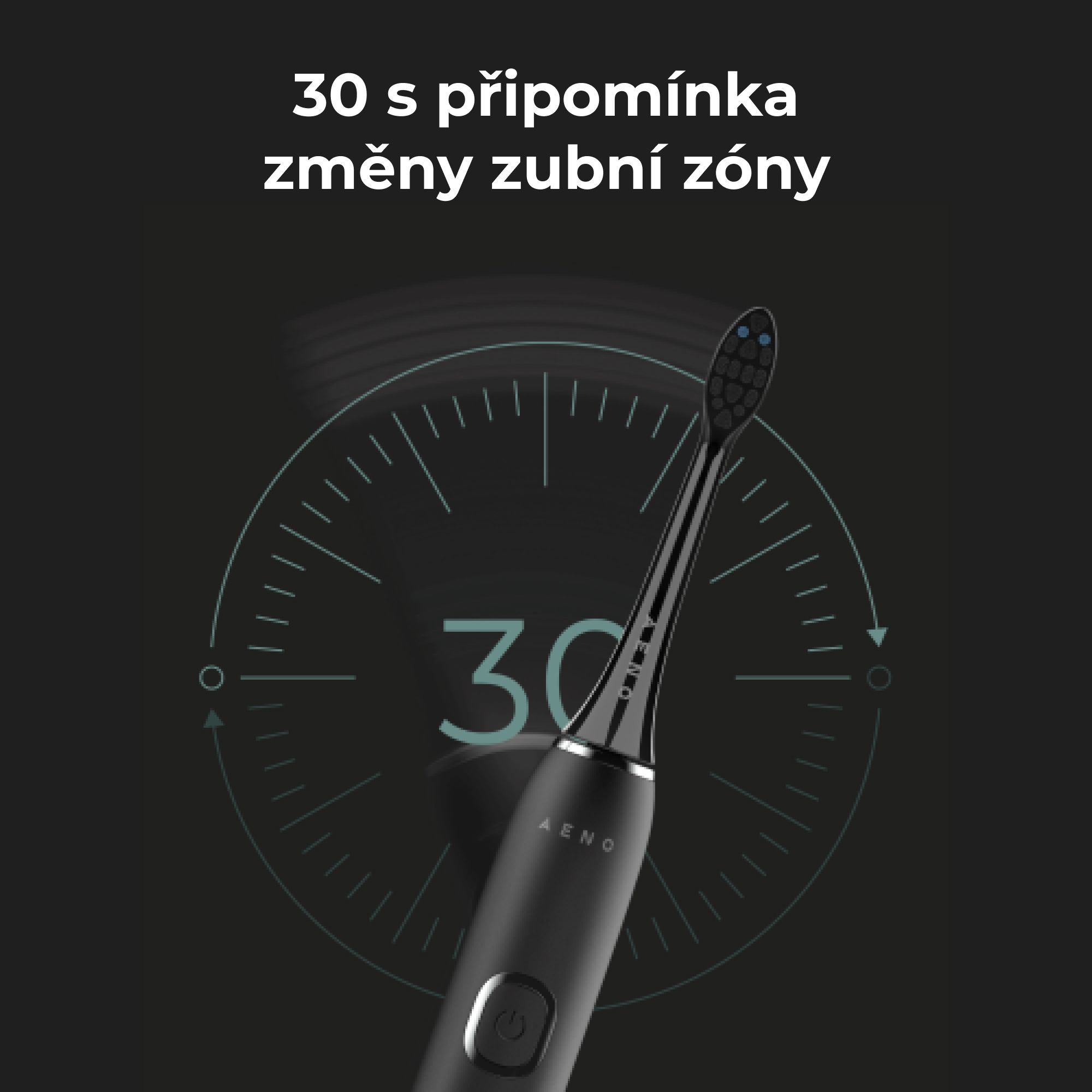 Aeno Elektrický kartáček DB4 černý