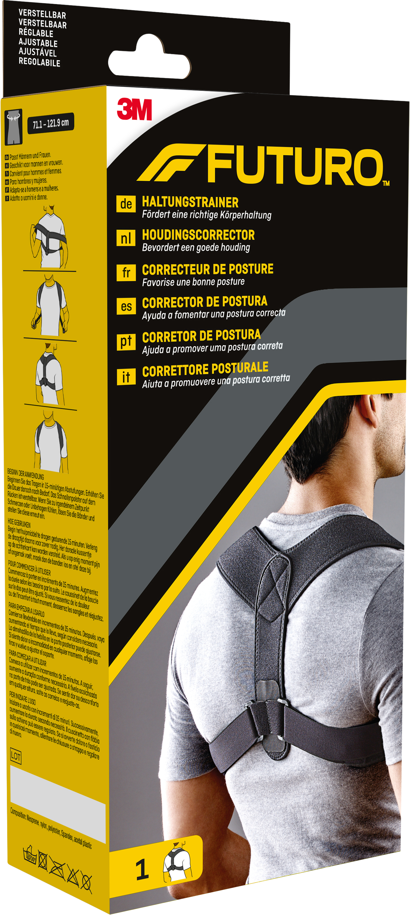 3M Futuro Futuro Korektor pro vzpřímené držení těla 9 cm