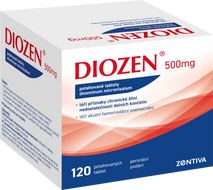 Diozen 500 mg 120 tablet