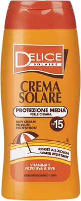Delice Solaire Opalovací krém SPF15 250 ml