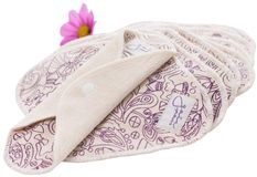 Gaia Pads Slipové vložky z biobavlny, fialové 10 ks