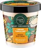 Organic Shop Karamelové cappuccino Zpevňující tělový krém 450 ml