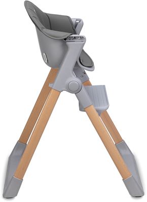 MoMi Jídelní židlička KALA šedá