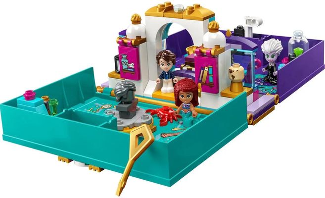 LEGO® Malá mořská víla a její pohádková kniha 134 dílků