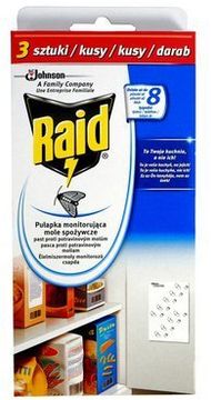 Raid proti potravinovým molům 3 ks