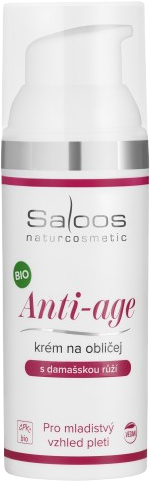 Saloos Přírodní anti-age krém s růží 50 ml