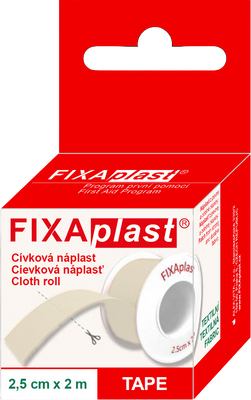 Fixaplast TAPE cívková náplast 2.5cm x 2m