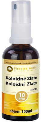 Koloidní zlato 10ppm spray 100 ml