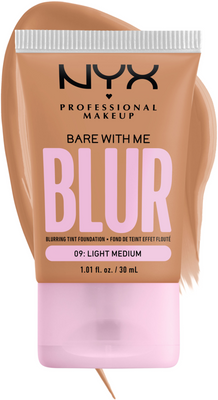 NYX Professional Makeup Bare With Me Blur Tint 09 Light Medium make-up, 30 ml