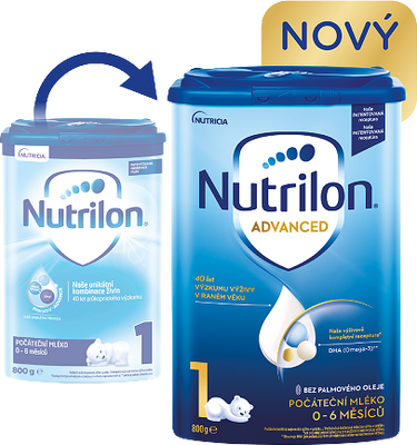 Nutrilon Advanced 1 počáteční kojenecká mléka 6 x 800 g