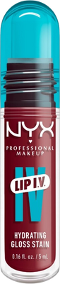 NYX Professional Makeup Lip IV Hydrating Gloss Stain, 09 Blush Rush 5 ml
